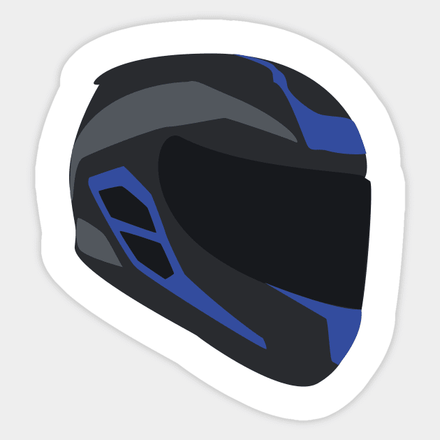 Motorcycle HJC helmet Sticker by WiredDesigns